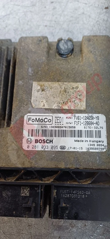 FORD TRANSIT CONNECT 200 TREND P/V ENGINE ECU 1499CC MANUAL 13-18 FV61-12A650-YB - Image 3 of 4