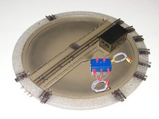 Märklin H0 7186 elektr. Drehscheibe geprüft sehr gut (846)