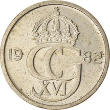 #939212 M&uuml;nze, Schweden, 50 &Ouml;re, 1982