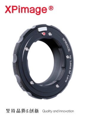 XPimage Double Locking Adapter for Leica M Mount Lens to Nikon Z Z5 Z6 Z7 Camera