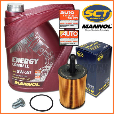für Golf 5 6 Passat B6 Touran 1.9 2.0 TDI 5L MANNOL Energy Combi 5W30 + Ölfilter