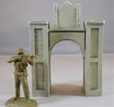 Toy Soldiers of San Diego TSSD Painted Vietnam Arched Stone Entrance TS217ARCH