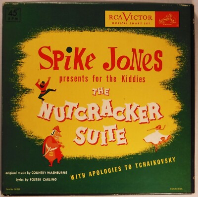 SPIKE JONES / THE NUTCRACKER SUITE / RCA WP 143 / 3 X 45 RPM BOX SET / VG+/NM