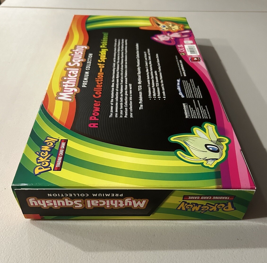 Pokemon TCG Mythical Squishy Premium Collection New ERROR BOX