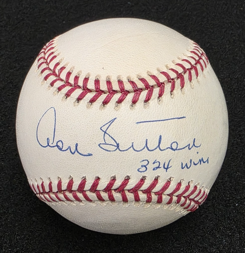 DON SUTTON Signed Inscribed 324 WINS Official MLB Baseball-HOF-DODGERS-PSA - Picture 8 of 8