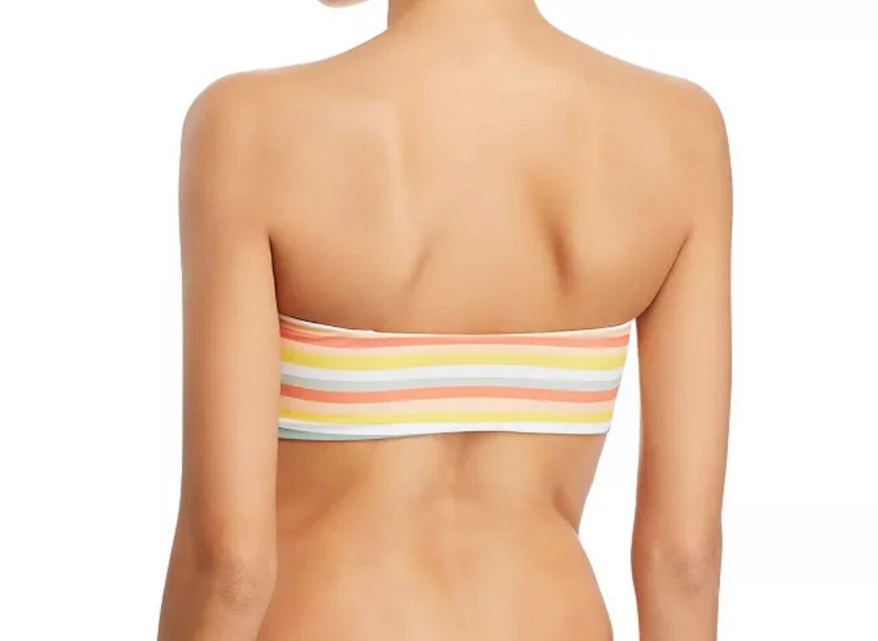 Minkpink 259914 Mujeres Mamba Tie-Front Bandeau Bikini Top Traje de Baño Talla Mediana Foto 2 de 2