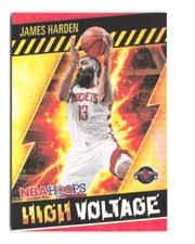 2020-21 Hoops James Harden High Voltage 21 Insert Houston Rockets
