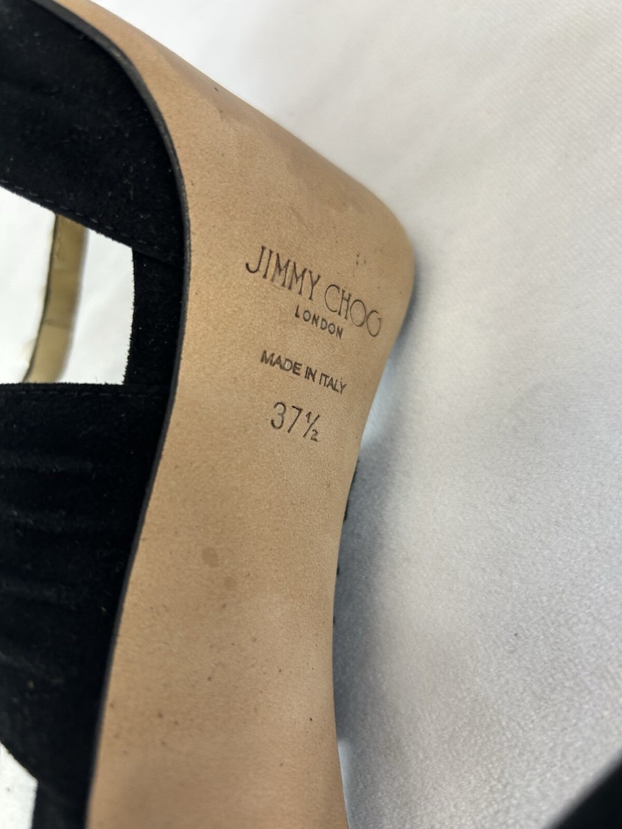 ゴージャス★Jimmy Choo AURA 95 パール装飾 スエード サンダル ゴージャス☆Jimmy Choo AURA 95 パール装飾 スエード サンダル