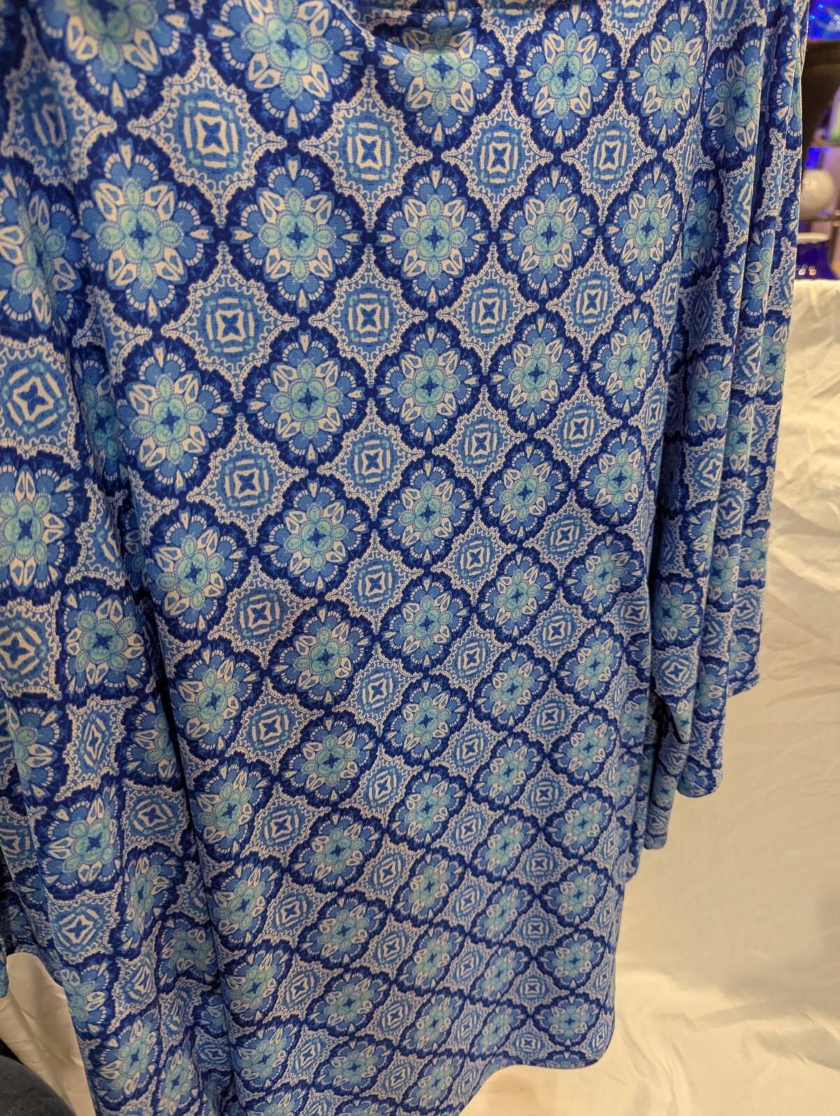 RUBY RD Medium Soft Stretchy Abstract Floral Prin… - image 7