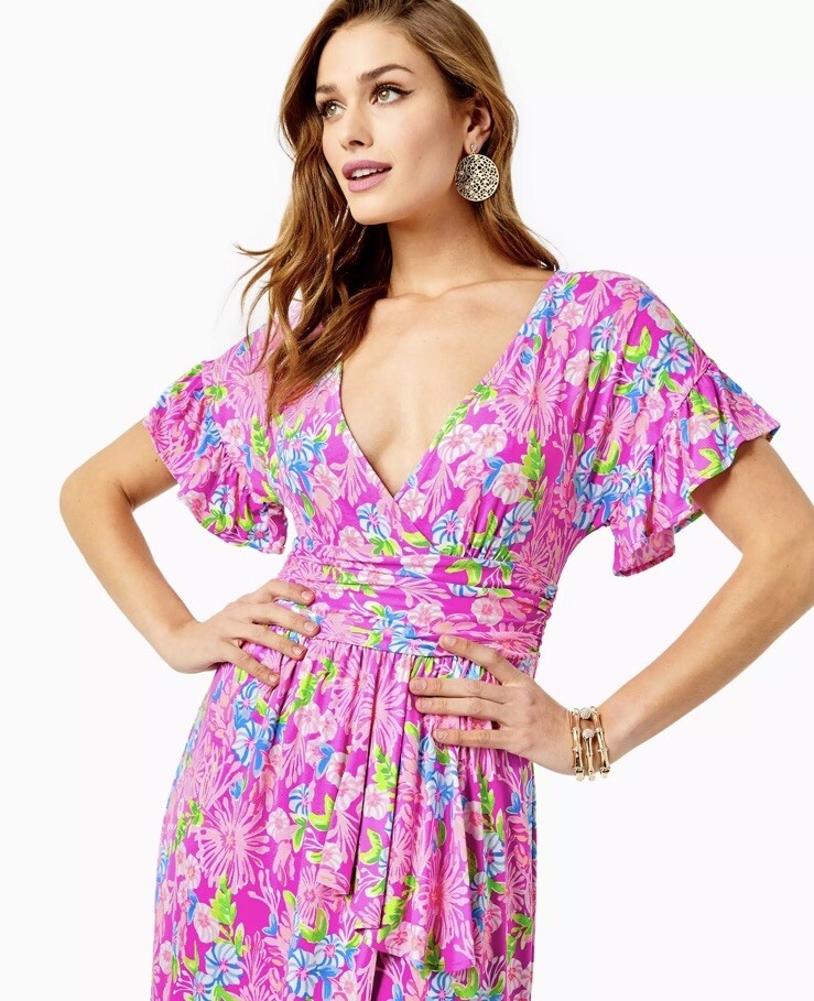 knee length dresses for ladies Vesina Midi Dress main image 1
