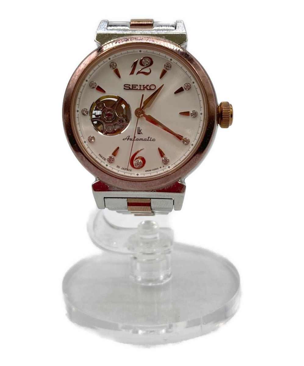 セイコー ルキア 4R38-00N0 自動巻 ピンクゴールド SEIKO セイコー ルキア＞優しく煌めく”Silky Pink”をまとった
