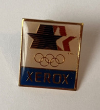 Olympic Memorabilia LA 1984 Xerox Vintage Tack Lapel Hat Pin Souvenir
