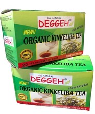 Weight Loss -Herbal  Organic Kinkeliba Tea  Bags 25ct  DEGGEH brand