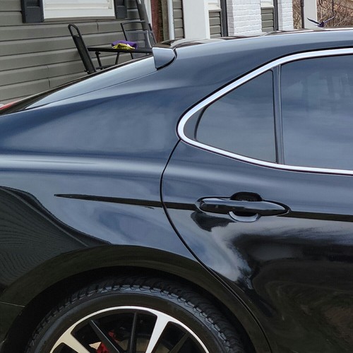 Glossy Black Rear Trunk Spoiler Roof Top Wing Lip For Toyota Camry 2018 ~2024 . - Bild 6 von 14