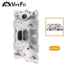 Intake Manifold Aluminum For 1957-86 Small Block Chevy Sbc 305 327 350 400 V8