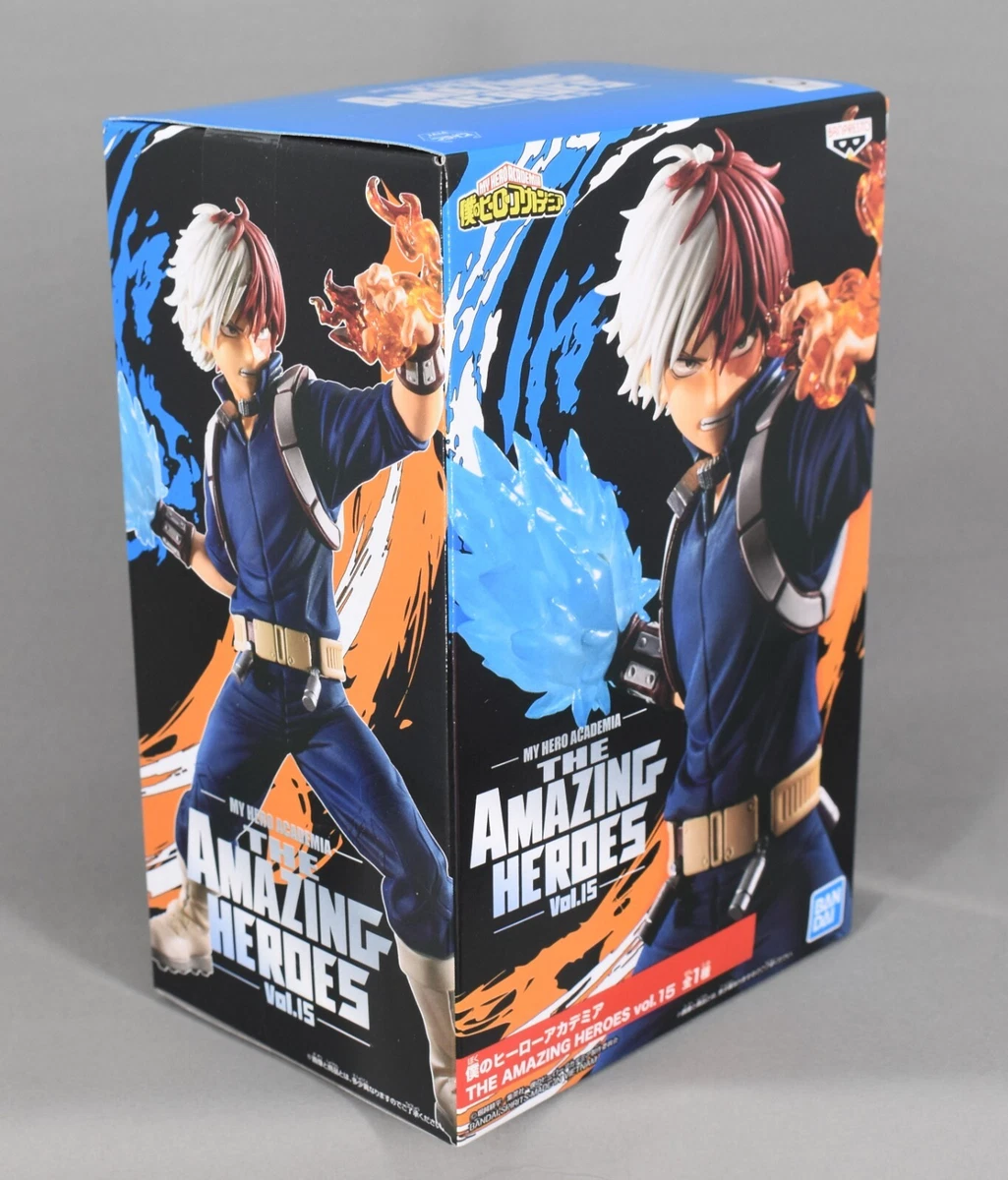 Estátua Banpresto My Hero Academia The Amazing Heroes Vol.15 - Shoto  Todoroki