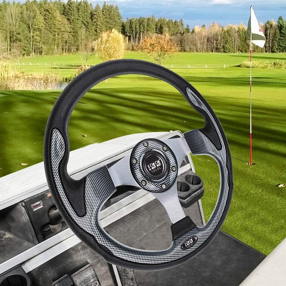 Club Car-EZGO-Yamaha - GTW Carbon Fiber Steering Wheel main image 0