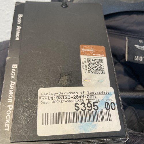 Harley-Davidson® Giacca da equitazione impermeabile uomo Vanocker - 998125-20VM taglia XL - Foto 3 di 16