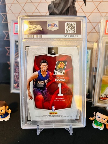 ⭐️ DEVIN BOOKER 2015 PANINI DONRUSS ELITE FUTURE #13 PSA 10 RC GRADED CARD 🔥📈 - Picture 2 of 2