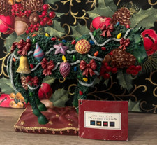 THE TRAIL OF PAINTED PONIES NO. 12235 DECK THE HALLS HORSE FIGURINE 1E/61174