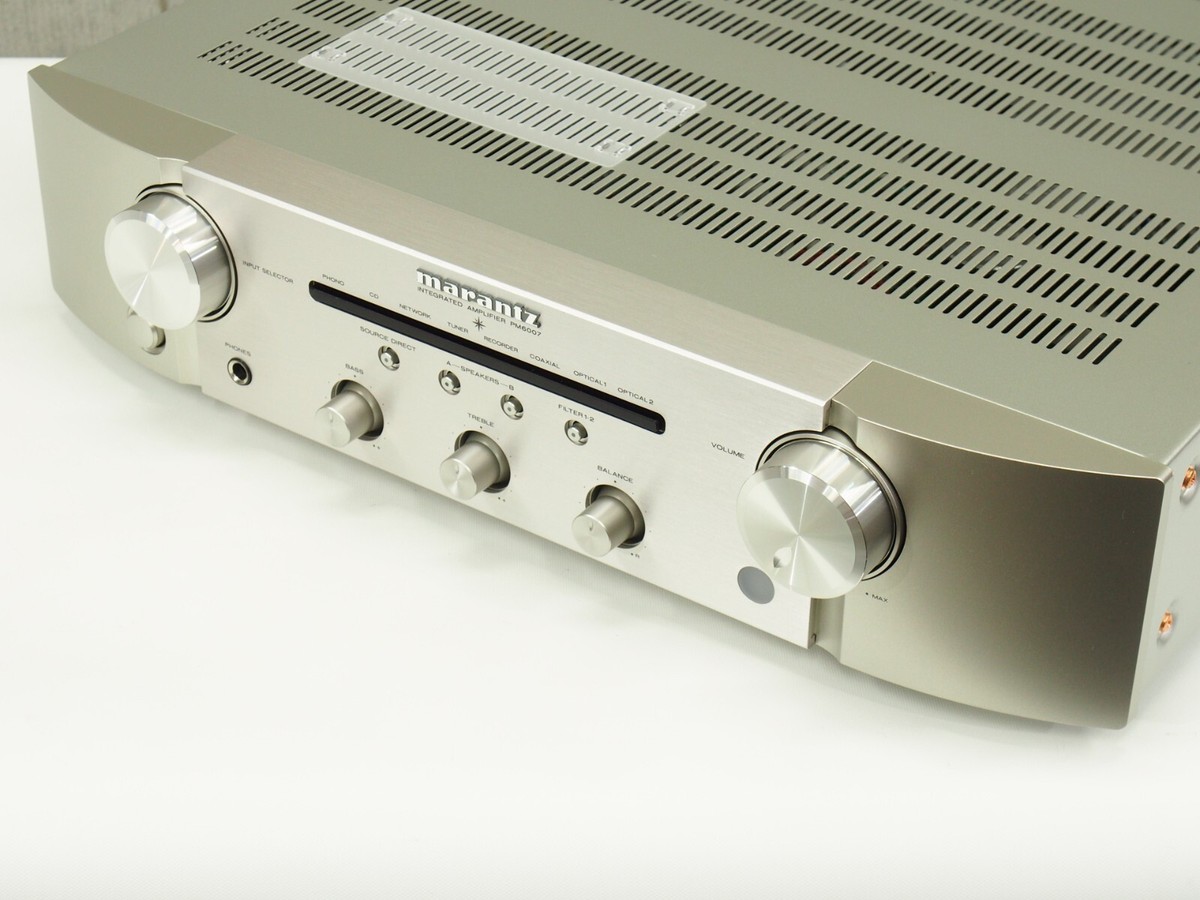 Marantz PM6007 Integrated Amplifier Digital Silver Gold 100V Marantz PM6007 Integrated Amplifier Digital Silver Gold 100V