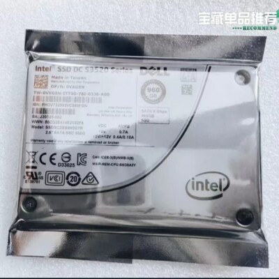 Intel SATA SSD DC S3520 960GB③ Intel DC S3520 Series 960GB SATA 6Gb/s 2.5