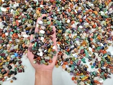 Small Tumbled Crystals Mix Premium Quality Natural Stones Gemstones Bulk