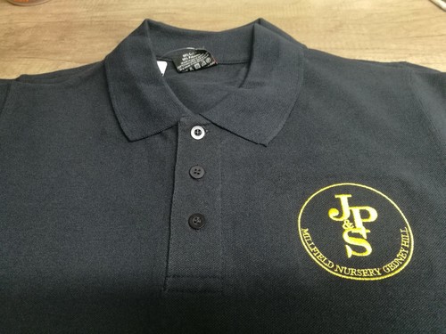Personalised Embroidered Polo Shirt AUTO SERVICE workwear LOGO - Picture 9 of 29