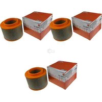 3X Mahle / Knecht LX 2808/1 Luftfilter Filter Air
