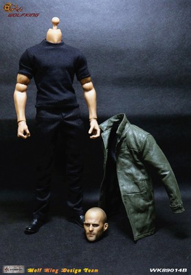 1//6 Vin Diesel Head Sculpt+Costume Model Set WOLFKING WK89014B Accessory Toy Gif