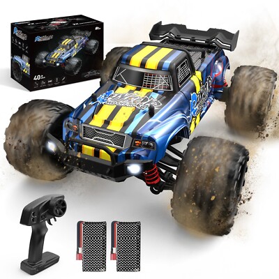 1:16 Scale Remote Control Cars, 40 KM/H High-Speed RC Monster Truck for Boys