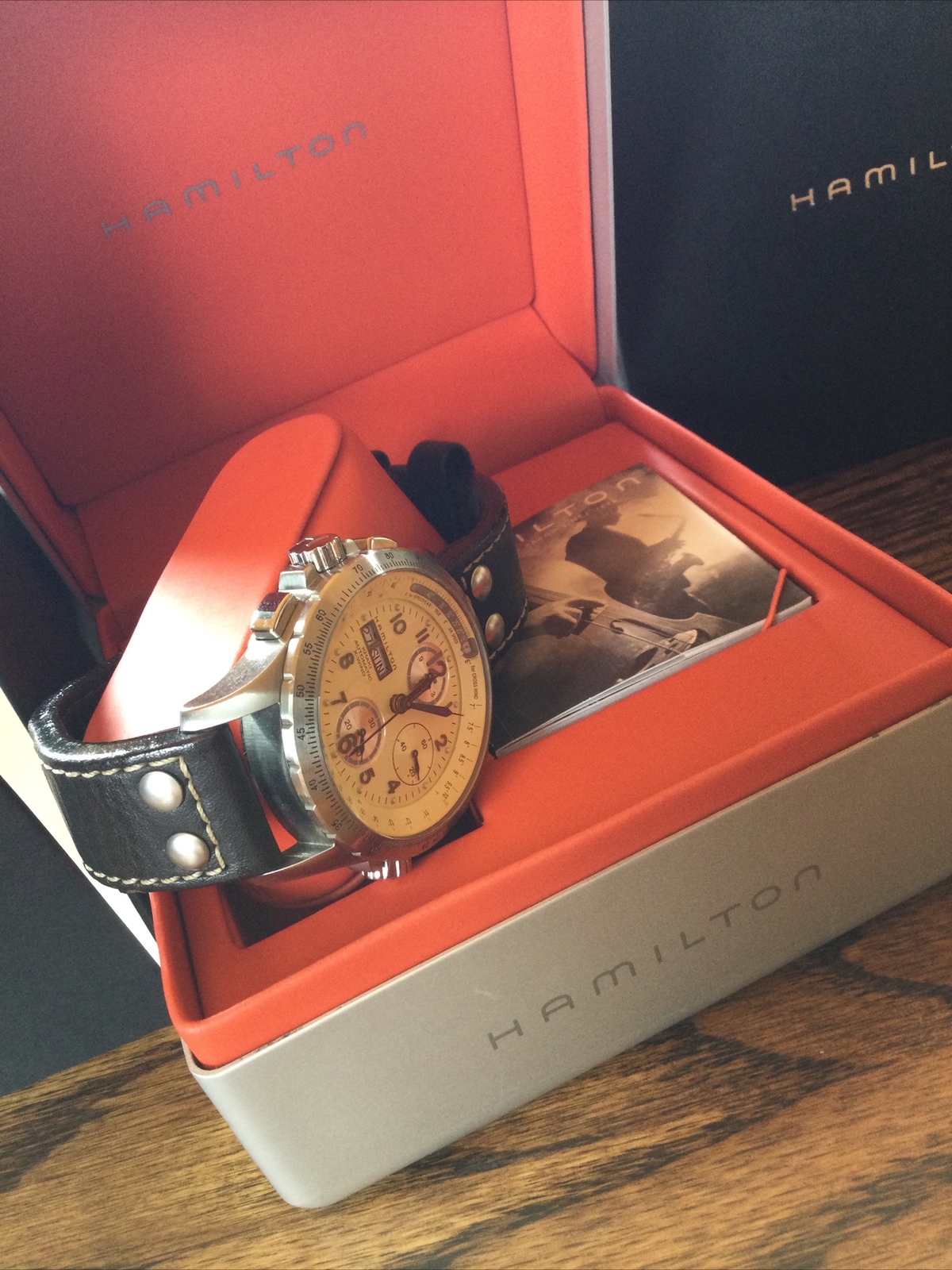 HAMILTON KHAKI CROSSWIND AUTOMATIC WRISTWATCH 44M… - image 8