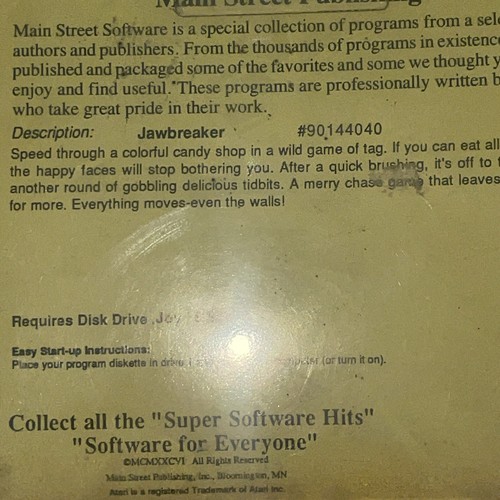 Rompiganasce di On-Line Systems (prima Sierra) per Atari 400/800 dal 1981 - Foto 5 di 5