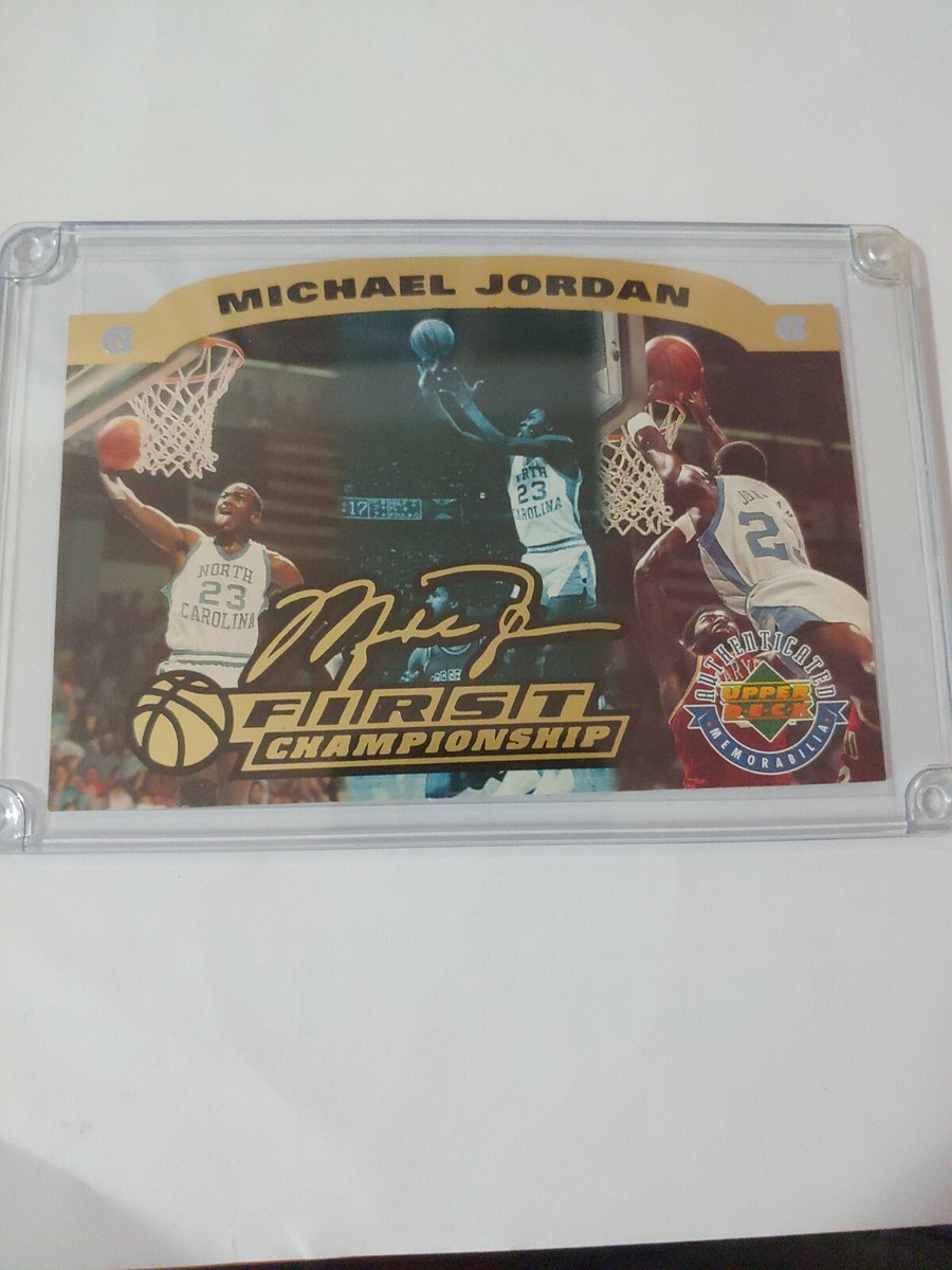 1995 Michael Jordan Upper Deck First Championship #4094/5000