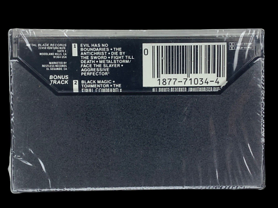 SEALED, Slayer – Show No Mercy MBR 1013, Audio Cassette, Reissue