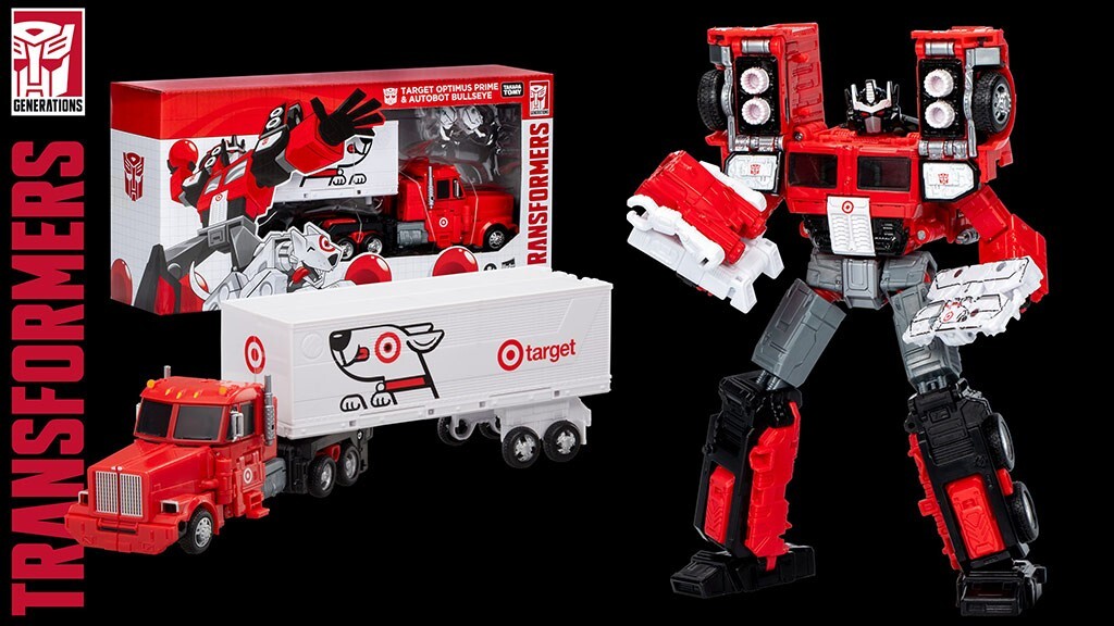 トランスフォーマー オプティマスプライム　ブルズアイ 2024米国限定ターゲット トランスフォーマー オプティマスプライム ブルズアイ 2024米国