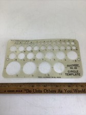 Rapidesign - Vintage Circle Drawing Template No. 40 Rapid Design