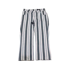ATSURO TAYAMA A/T Striped Pants Cropped size 38 fit 28” Women