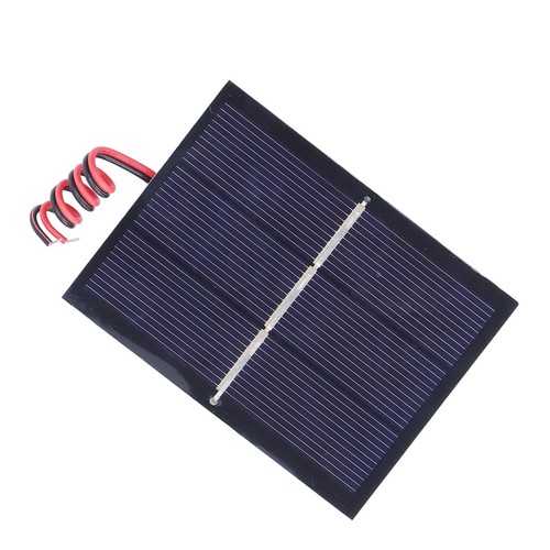 HG 0.65W 1.5V Solar Panel Mini DIY Solar Epoxy Charger Kit W/Wire For Portabl DO - Photo 10 sur 12