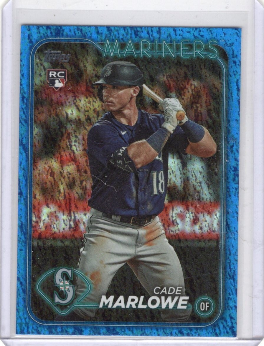 2024 Topps Cade Marlowe RC Blue Holofoil 380/999 #286