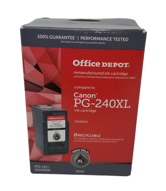 hp 61 black ink office depot