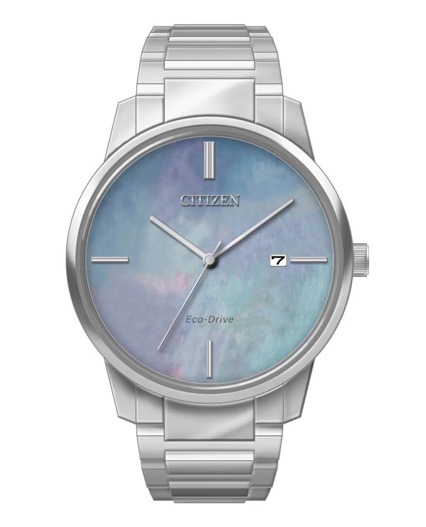 Citizen Eco-Drive Mother Of Pearl Dial Men 
