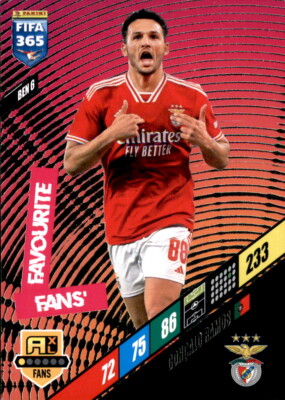 Fifa 365 2024 Adrenalyn XL BEN 6 - Goncalo Ramos - Fans' Favourite