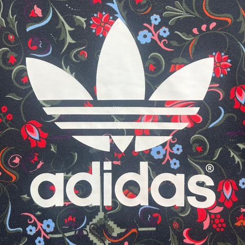 ADIDAS FARM RIO Sweatshirt Women UK 14 Floral Aztec Originals AOP Superstar Chic - Picture 6 of 13