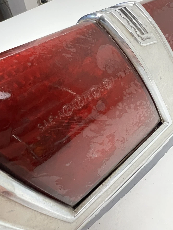 1977 Mercury Cougar Brougham Tail Light Assembly - Image 3 of 4