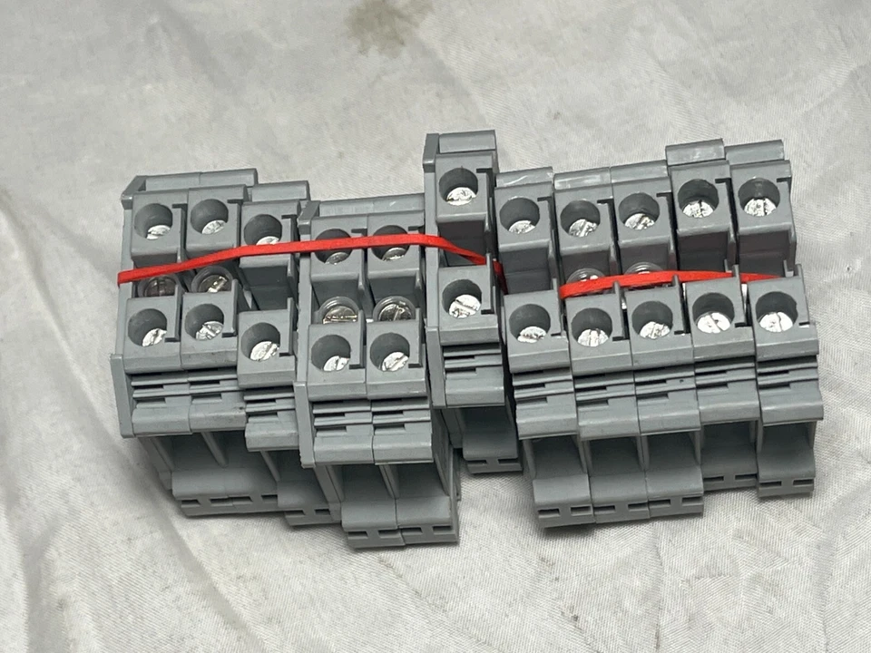 (Lot of 11) Phoenix Contact Terminal Block Type UK6N 600V 50A - Image 2 of 2