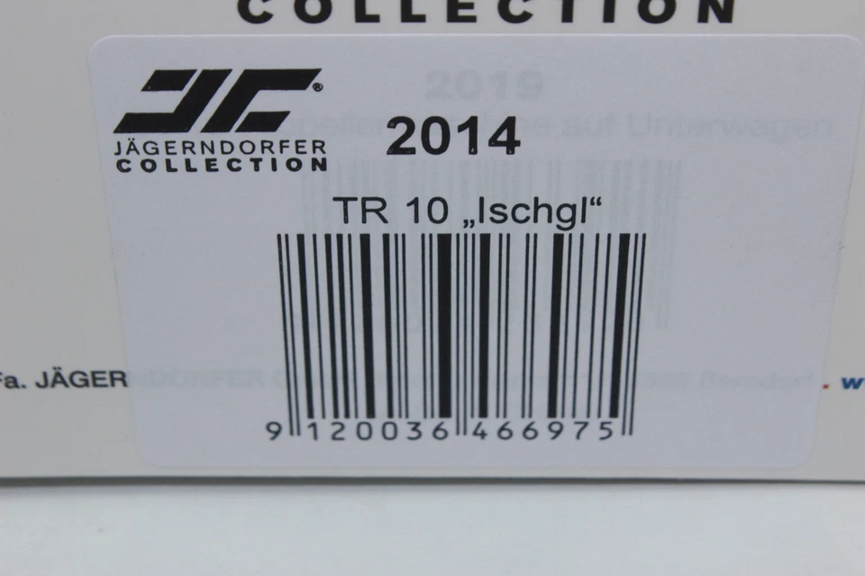 Jägerndorfer JC 2014 TR 10 Snow Cannon 1:32 Ischgl New OVP - Image 2 of 4