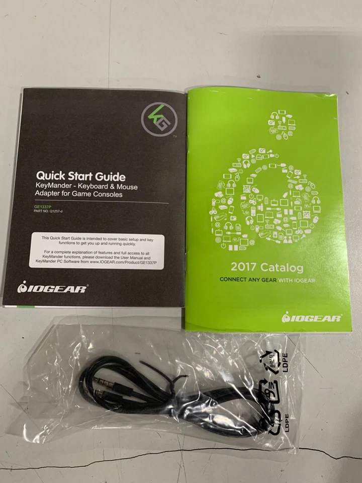 IOGEAR KeyMander Keyboard & Mouse Adapter Model GE1337P - Image 2 of 2