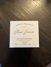 Earth Harbor GLOW JUICE Refining Enzyme Mask 2 oz NIB Originally $40.00