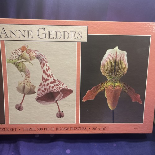 Lot Of 2 Sealed Anne Geddes Deluxe Puzzle Set with 3x2 Full Size Jigsaw Puzzles - Picture 4 of 8